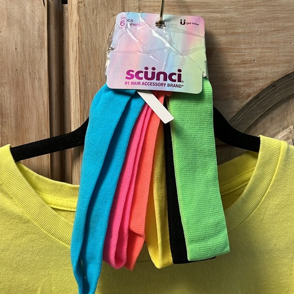 Neon T-Shirt and Headbands - Picture 2 of 4